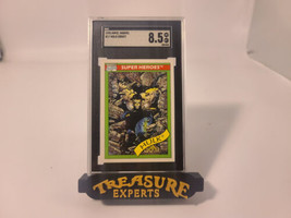 1990 Imp[el Marvel #17 Hulk (Gray) Rookies Marvel Comics Card SGC 8.5 NM-MT + - $34.84