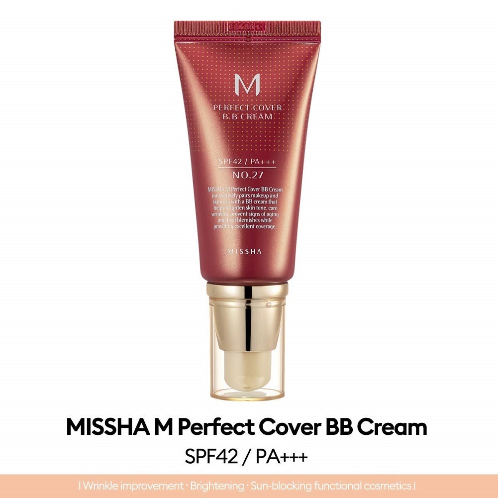 MISSHA M PERFECT COVER BB CREAM 27 SPF 42 PA++ 50mlLightweight, MultiFunction BB Cream
