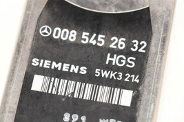 90-92 Mercedes R129 300SL 500SL MAS Control Diagnostic Module 0085452632 image 2