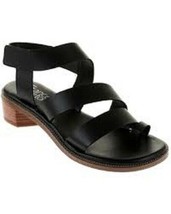 Franco Sarto Women's Laritza Black Leather Sandal ( Sizes 6 - 8.5 ) $149 - $39.99