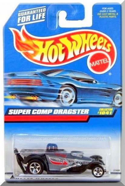 Hot Wheels - Super Comp Dragster: Collector #1041 (1999) *Gray Edition ...