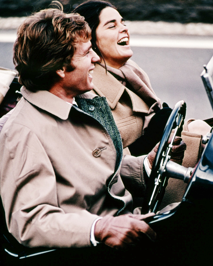 Love Story Featuring Ali Macgraw, Ryan O'neal 16x20 Poster driving car