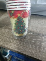 American Greetings Christmas Cups. 8Ct. Hot or Cold Beverages. 8-9oz. Festive - $7.79