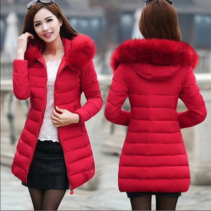 Womens Winter Jackets and Coats Warm Hooded Down Cotton Padded Parkas for Women'