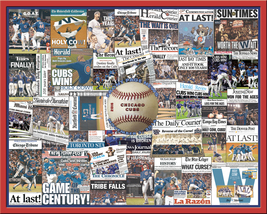 Chicago Cubs 2016 World Series Newspaper Collage Print Art-Front Page He... - $24.99+