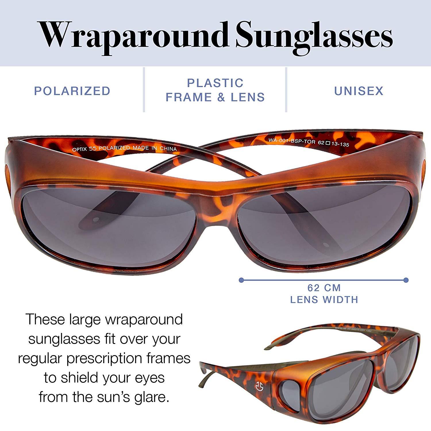 Wrap Around Sunglasses Uv Protection To Wear As Fit Over Glasses Unisex Sunglasses And Fashion 3979