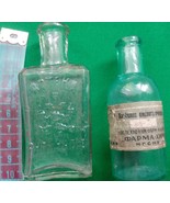 Antique vials bottles from Russia Glass bottles to collection - $27.72