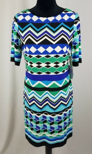 eliza j jersey shift dress