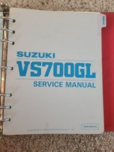 Suzuki VS700GL Factory Service Manual OEM 99500-36050-03E + Supplement & binder - $29.02