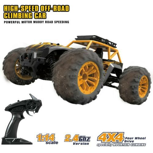 Primary image for 4WD RC Monster Truck Off-Road Vehicle 2.4G Remote Control Crawler Car High Speed