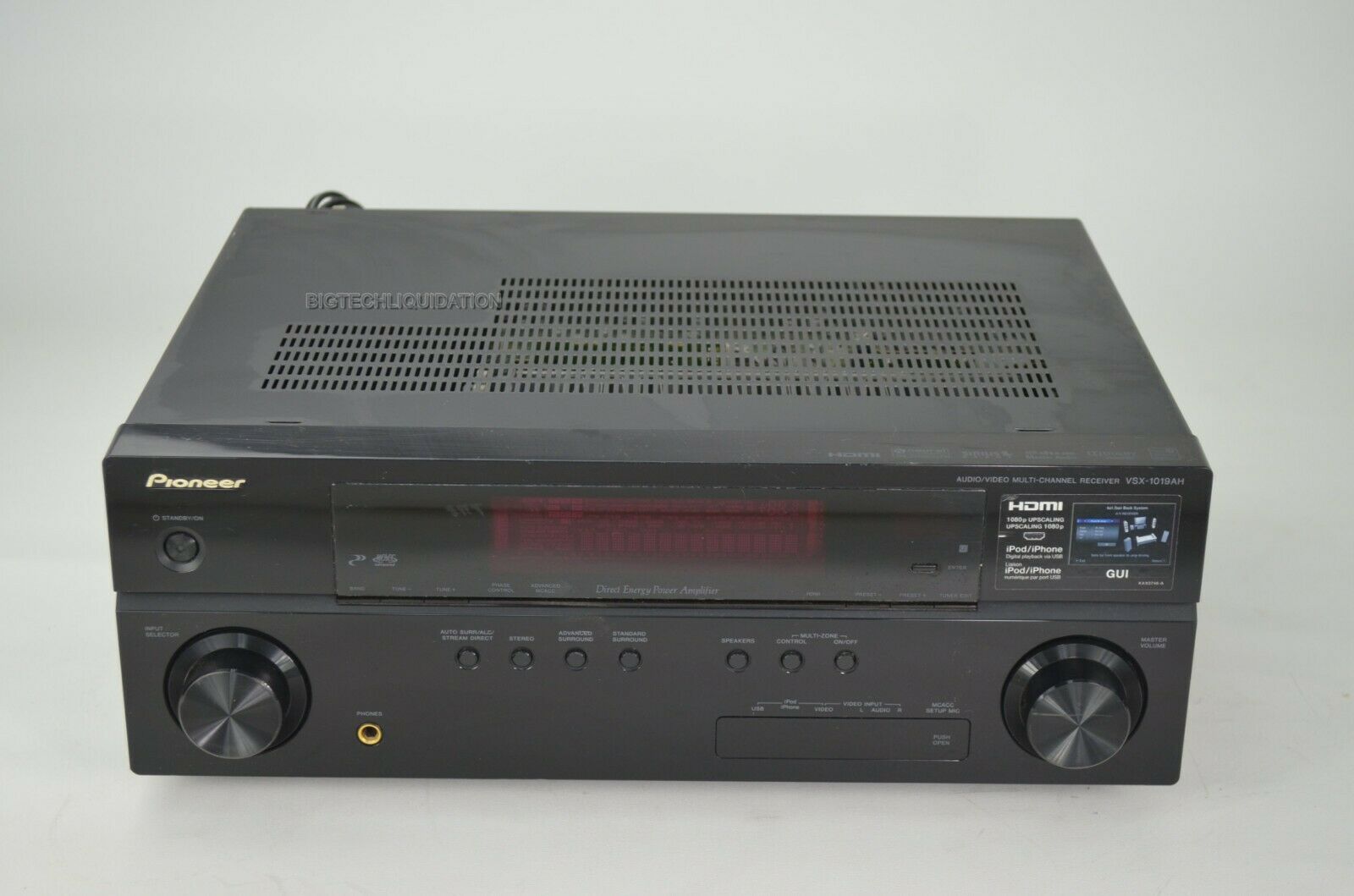 Pioneer VSX1019AHK 7Channel Home Theater Receiver Receivers