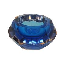 1960s Gorgeous Big Blue Bowl or Catchall Designed By Flavio Poli for Seguso - $540.00