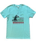 Bonanza &quot;Bonzilla Drone Attack&quot; T-Shirt, Blue-Green - $15.00