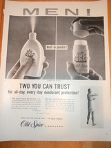 Vintage Old Spice After Shave Magazine Advertisement 1960 - $3.99