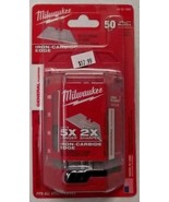 Milwaukee 48-22-1950 General Purpose Utility Blades w/ Dispenser 50-Pack... - $8.42