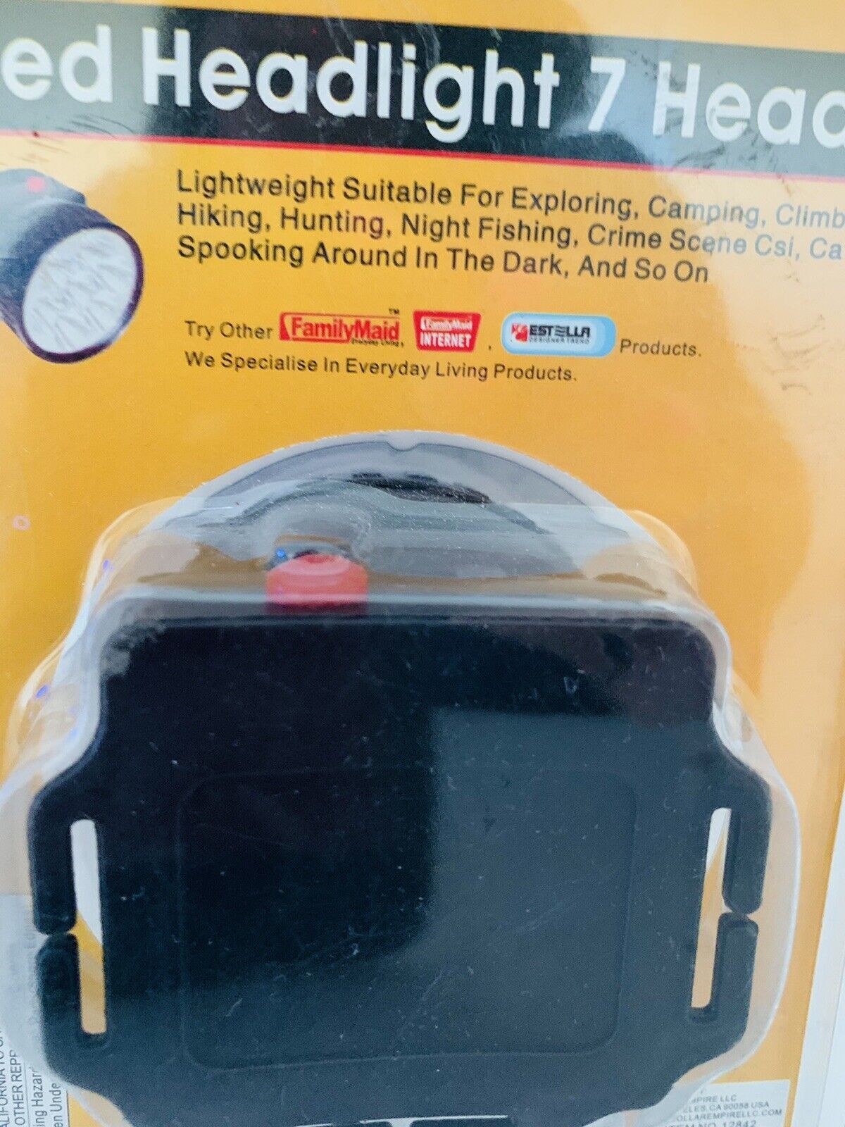 FamilyMaid Ultra Bright LED Headlight Head and 50 similar items