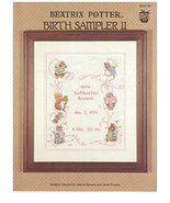 Beatrix Potter Cross Stitch Pattern - Birth Sampler II - #551 - $14.85