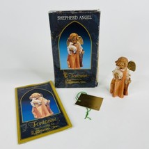 2000 Roman Fontanini Nativity Shepherd Angel 5" Scale Figurine Box & Card #43529 - $19.97