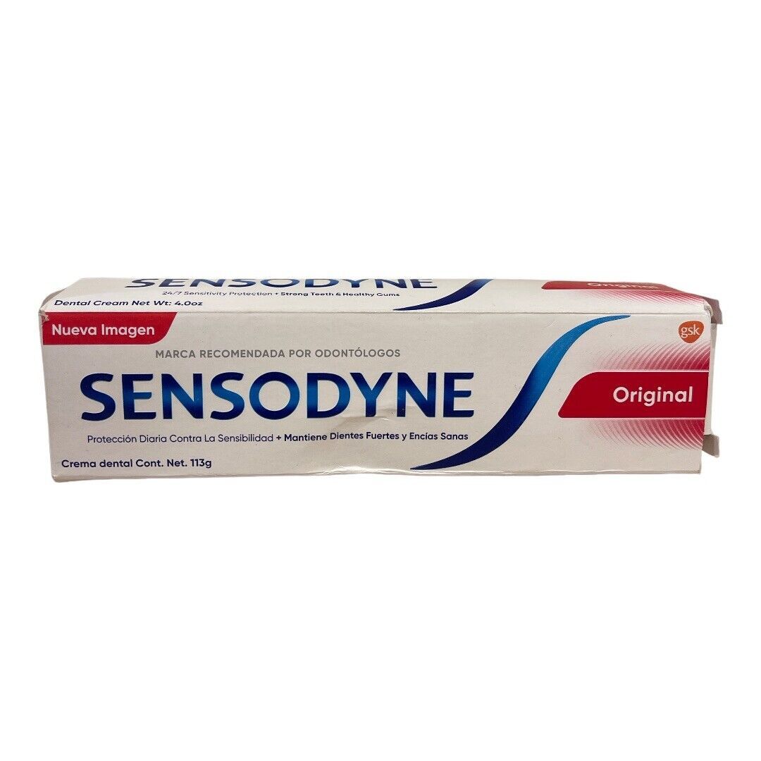 Sensodyne Original Flavor Toothpaste Made In The USA 4 oz. Expires 5/ ...