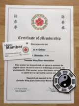 Teesside Wing Chun Kung Fu KARATE JUDO AIKIDO MMA JKD Member Pack
