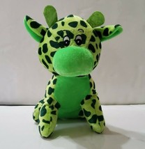 Green Plush Cow or Giraffe Stuffed Animal Toy 8''  - $13.99