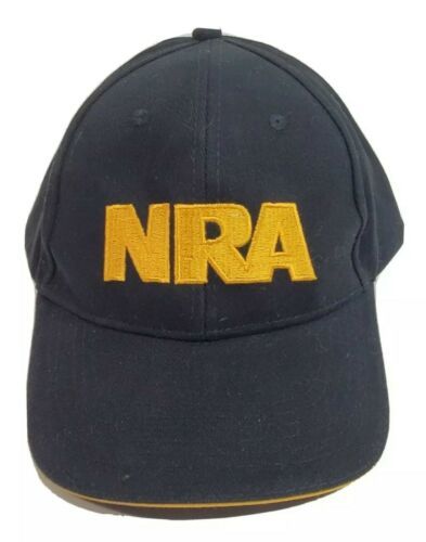 NRA Logo Embroidered Ball Cap Trucker Hat Flag Adjustable Backstrap ...