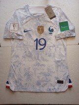 Karim Benzema France 2022 World Cup Qatar Match Slim White Home Soccer Jersey - $120.00