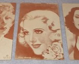 Female Movie Stars Post Card Arcade Cards Heddy Lamarr Jean Arthur ...