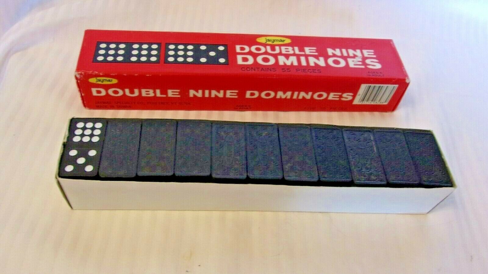 jaymar-double-nine-dominoes-55-piece-set-in-box-vintage-manufacture