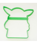 Baby Yoda Outline Pose 1 Adorable Space Child Star Wars Cookie Cutter US... - $2.99