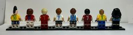 World Cup Sport Star Player characters 8 Set lot minifigures Blocks toy NEW image 6