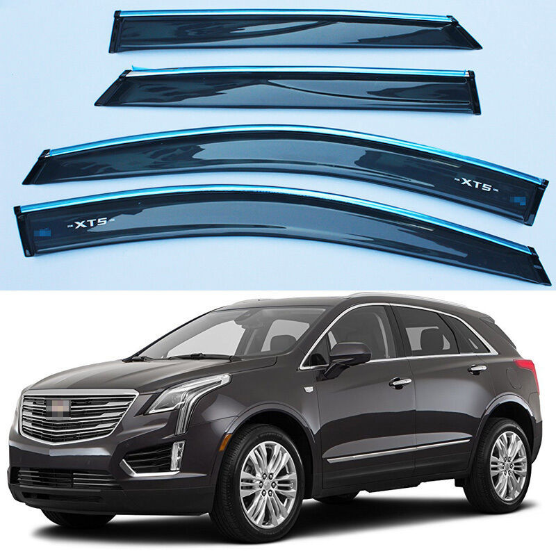 For Cadillac XT5 2016 Window Visor Shade Vent Wind Rain Deflector