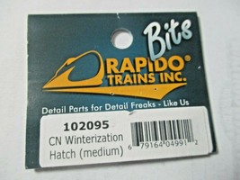 Rapido # 102095 Canadian Winterization Hatch (Medium) 2 Pack. HO Scale image 2