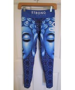 World of Leggings Laser Print SMALL MADE USA Strong by Design SMALL Full... - $9.47