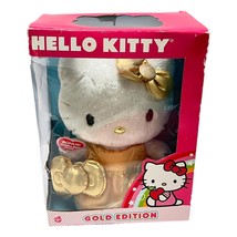 Hello Kitty Plush Doll Sanrio 12 in Golden Edition 2010 in Box - $60.93