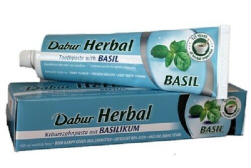 dabur herbal basil toothpaste