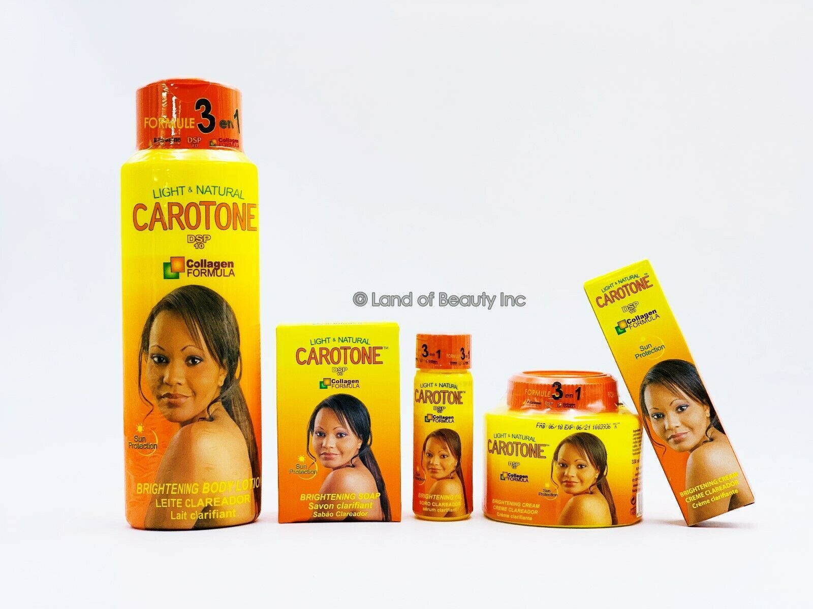 CAROTONE Brightening Kit Lotion, Soap, Oil, Cream, or Tube (CHOOSE