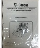 Bobcat S185 Skid Steer Operation &amp; Maintenance Manual Operator/Owners 6 ... - $23.00