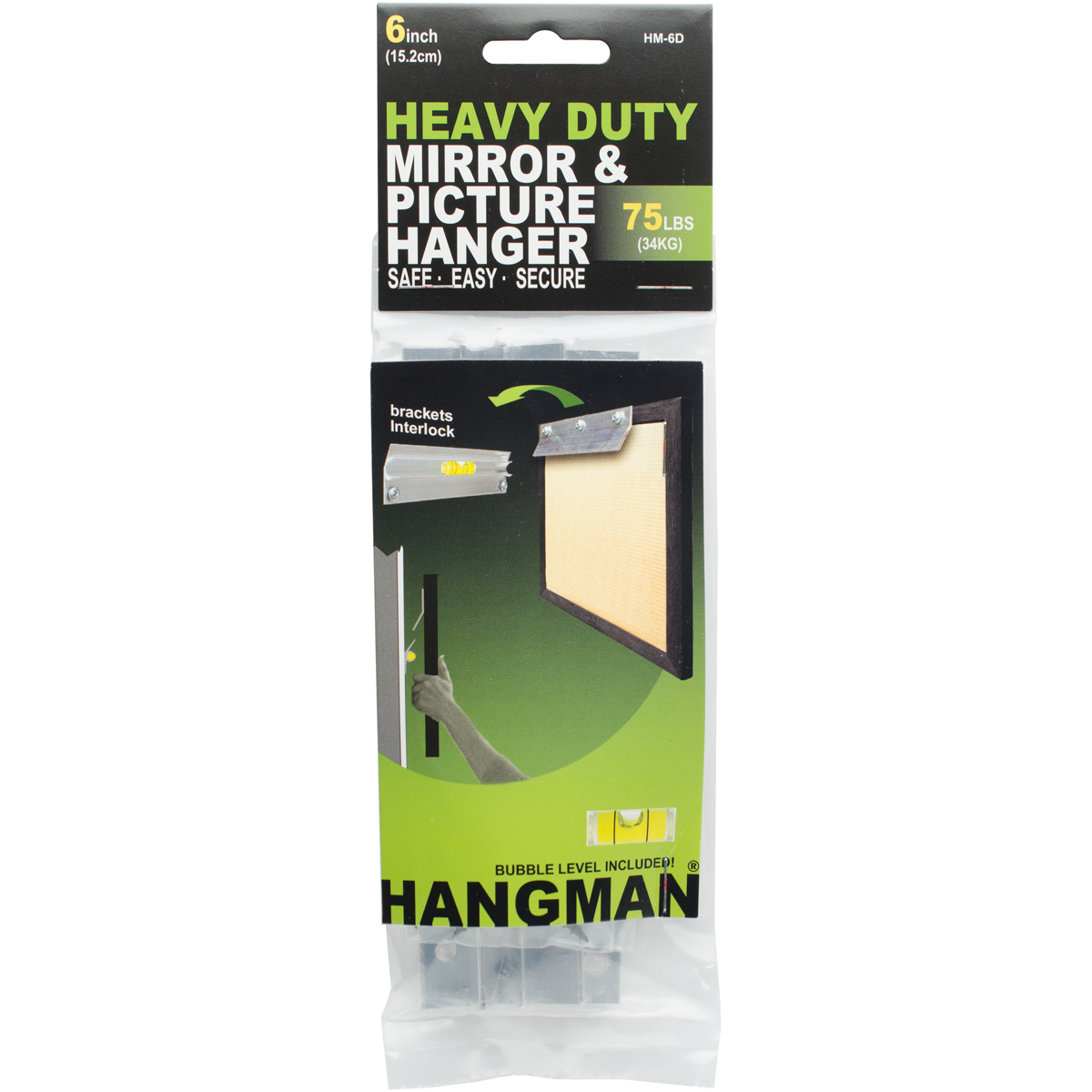 Heavy Duty Hangman Mirror & Picture Hanger W/Walld - Fabric Painting