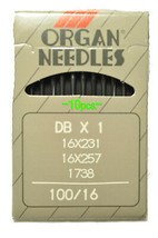 100 agujas de m/áquina de coser Organ B27 DCX27 Overlock Serger Organ Needle