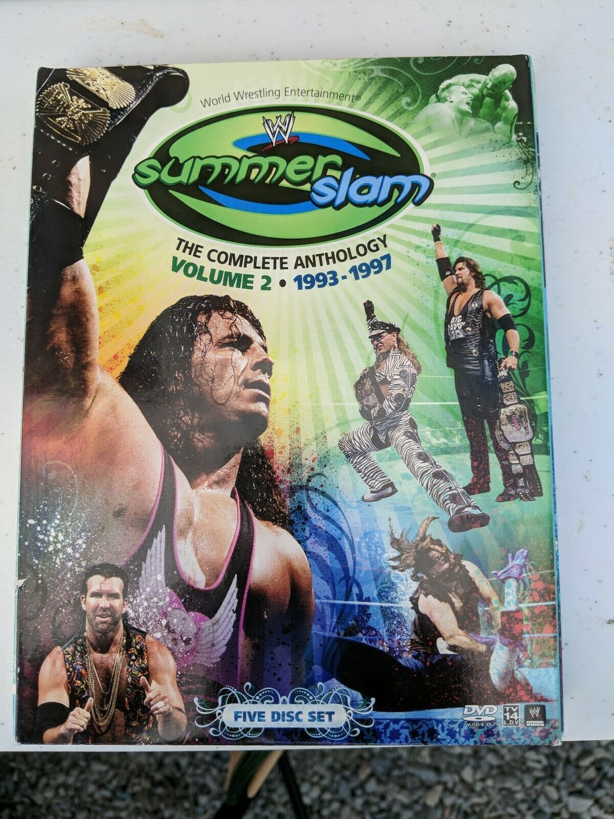 WWE Summerslam The Complete Anthology, Vol. 2 DVD, HD DVD & Bluray