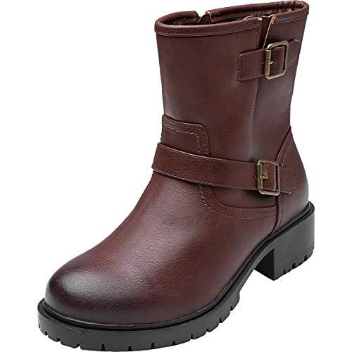 genuine leather boots womens wide calf