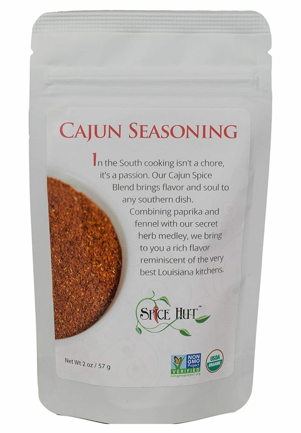 Cajun Seasoning Organic Louisiana Heat Cooking Spices Southern