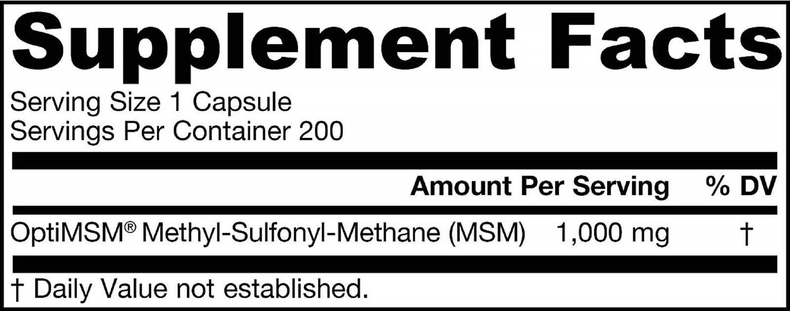 Jarrow Formulas MSM, A Bioavailable Source of Sulfur, with Antioxidant