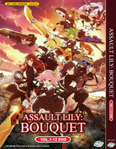 Assault Lily: Bouquet Vol.1-12 End ENGLISH DUBBED Region All Ship From USA