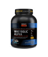 GNC AMP WHEYBOLIC ALPHA Cookies &amp; Cream 3.30lbs. servings 44 Clinically ... - $60.00