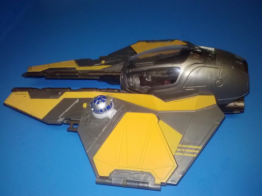 Star Wars Anakin Jedi Star Fighter jet Episode III 2013 hasbro - TV ...