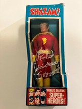 Mego WGSH all original 1973 SHAZAM! signed by Capt. Marvel Jackson Bostw... - $256.78
