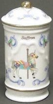 Lenox Porcelain Carousel Spice Jar - Saffron - $19.66