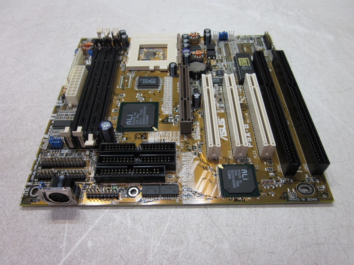 Asus P5A-B Socket 7 ALi Aladdin V Motherboard Boots 2x ISA Slots And ...